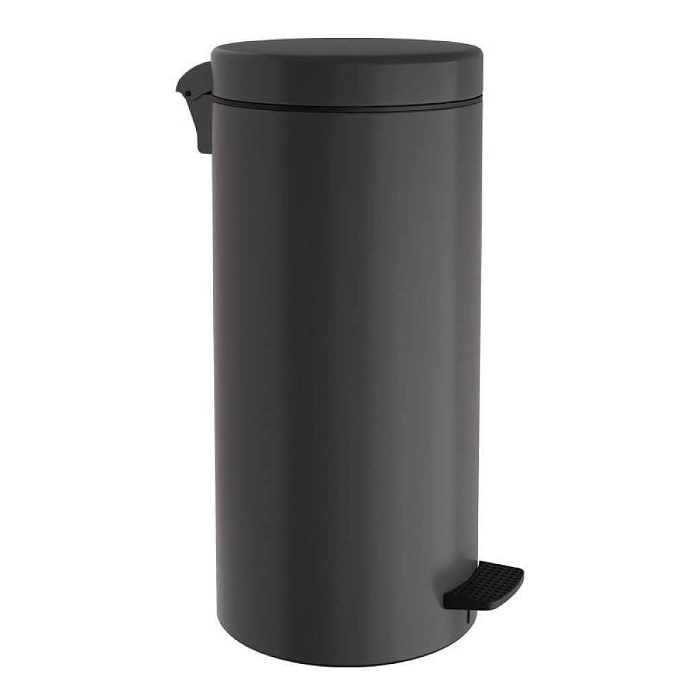 Χαρτοδοχείο 20 Lit, Soft Close - Matt Anthracite, Pam & Co, Ø25 x H55 (cm), 18-310-113 Χαρτοδοχείο 20 Lit, Soft Close - Matt Anthracite, Pam & Co, Ø25 x H55 (cm), 18-310-113
