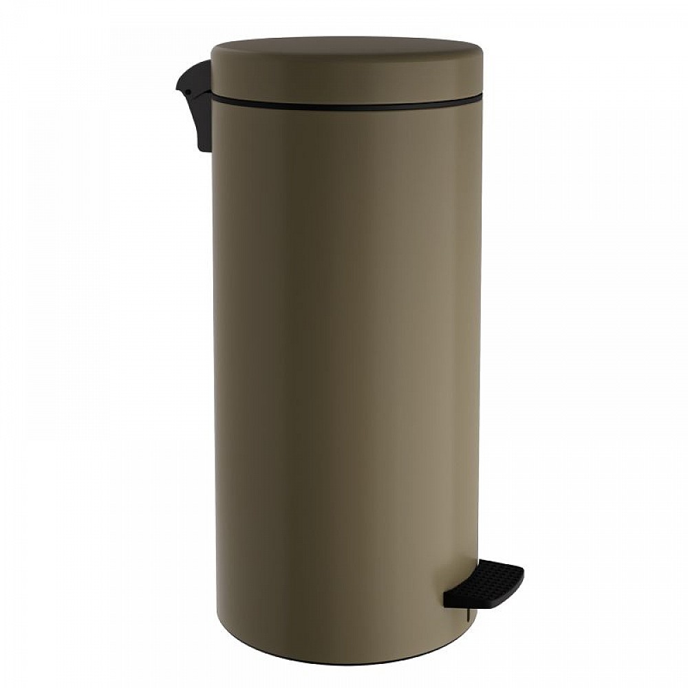 Χαρτοδοχείο 25 Lit Soft Close, No Inner Bucket - Matt Light Bronze, Pam & Co, Ø25 x H55 (cm), 2553-963 Χαρτοδοχείο 25 Lit Soft Close, No Inner Bucket - Matt Light Bronze, Pam & Co, Ø25 x H55 (cm), 2553-963