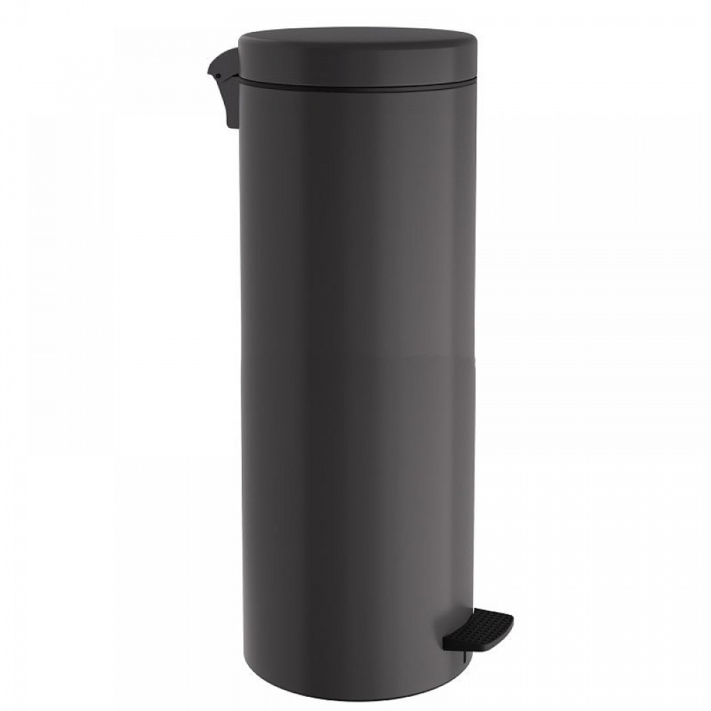 Χαρτοδοχείο 30 Lit, Soft Close - Matt Anthracite, Pam & Co, Ø25 x H65 (cm), 2565-113 Χαρτοδοχείο 30 Lit, Soft Close - Matt Anthracite, Pam & Co, Ø25 x H65 (cm), 2565-113