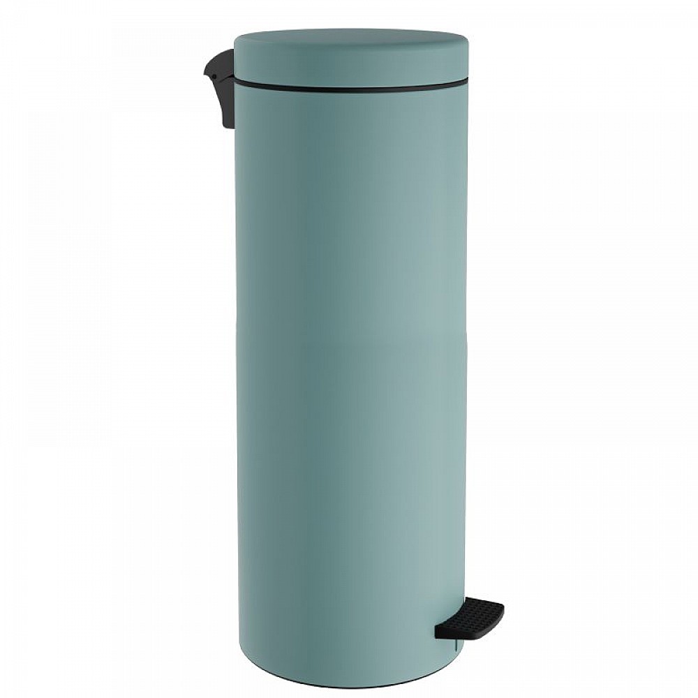 Χαρτοδοχείο 30 Lit, Soft Close - Matt Turquoise, Pam & Co, Ø25 x H65 (cm), 2565-913 Χαρτοδοχείο 30 Lit, Soft Close - Matt Turquoise, Pam & Co, Ø25 x H65 (cm), 2565-913