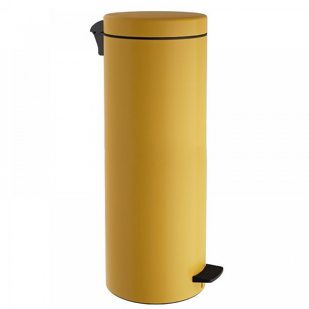Χαρτοδοχείο 30 Lit, Soft Close - Matt Yellow, Pam & Co, Ø25 x H65 (cm), 2565-603 Χαρτοδοχείο 30 Lit, Soft Close - Matt Yellow, Pam & Co, Ø25 x H65 (cm), 2565-603