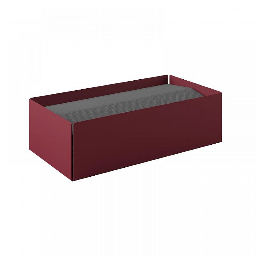 Θήκη Χειροπετσετών Ζικ-Ζακ - Matt Bordeaux, Pam & Co, W25 x D13 x H7,5 (cm), 121-153 Θήκη Χειροπετσετών Ζικ-Ζακ - Matt Bordeaux, Pam & Co, W25 x D13 x H7,5 (cm), 121-153