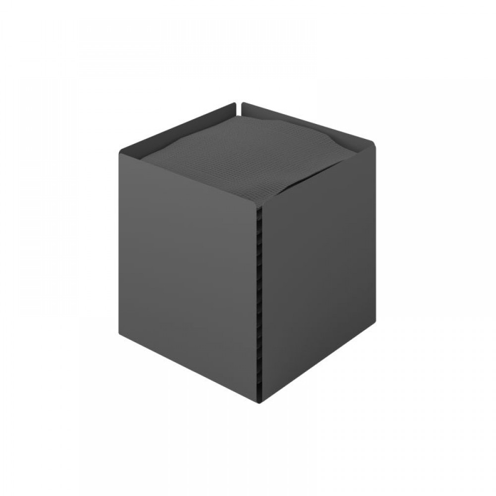 Θήκη Χαρτομάντηλων Κύβος - Matt Anthracite, Pam & Co, W13 x D13 x H13 (cm), 123-113 Θήκη Χαρτομάντηλων Κύβος - Matt Anthracite, Pam & Co, W13 x D13 x H13 (cm), 123-113