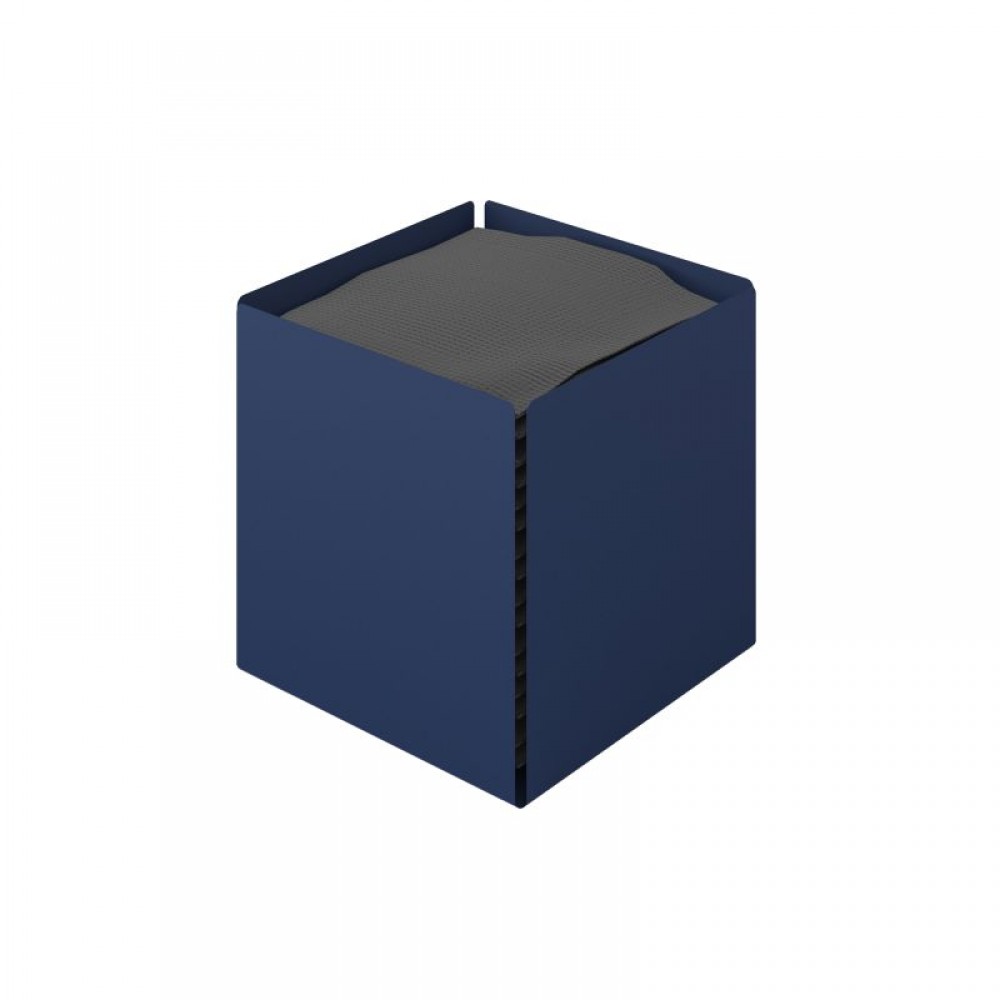 Θήκη Χαρτομάντηλων Κύβος - Matt Navy Blue, Pam & Co, W13 x D13 x H13 (cm), 123-203 Θήκη Χαρτομάντηλων Κύβος - Matt Navy Blue, Pam & Co, W13 x D13 x H13 (cm), 123-203