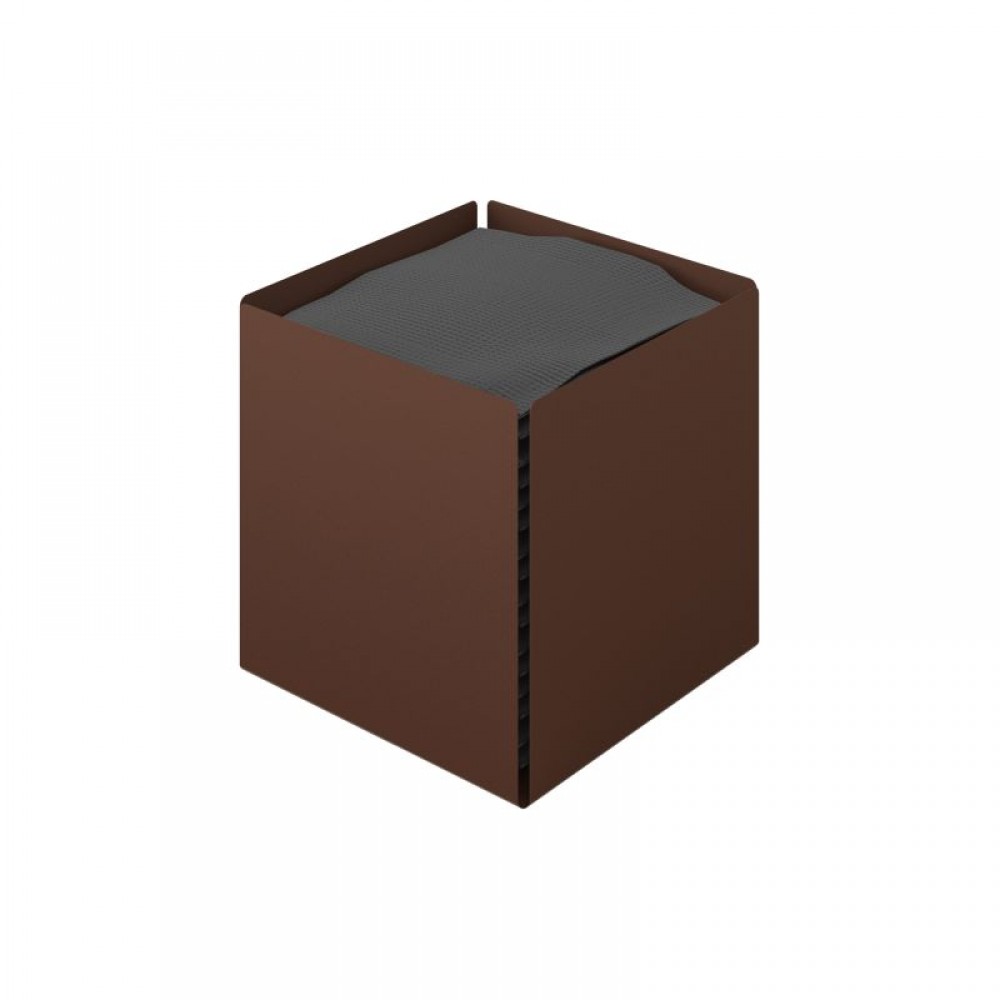 Θήκη Χαρτομάντηλων Κύβος - Matt Wenge, Pam & Co, W13 x D13 x H13 (cm), 123-943 Θήκη Χαρτομάντηλων Κύβος - Matt Wenge, Pam & Co, W13 x D13 x H13 (cm), 123-943