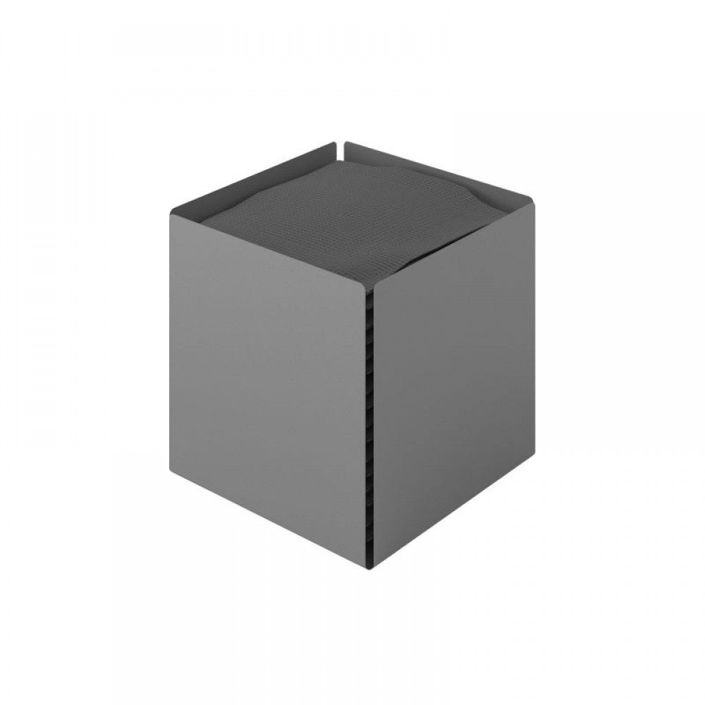 Θήκη Χαρτομάντηλων Κύβος - Matt Concrete Grey, Pam & Co, W13 x D13 x H13 (cm), 123-163 Θήκη Χαρτομάντηλων Κύβος - Matt Concrete Grey, Pam & Co, W13 x D13 x H13 (cm), 123-163