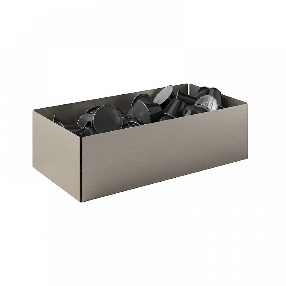 Θήκη για Κάψουλες - Matt Inox, Pam & Co, W25 x D13 x H7,5 (cm), 117-011 Θήκη για Κάψουλες - Matt Inox, Pam & Co, W25 x D13 x H7,5 (cm), 117-011