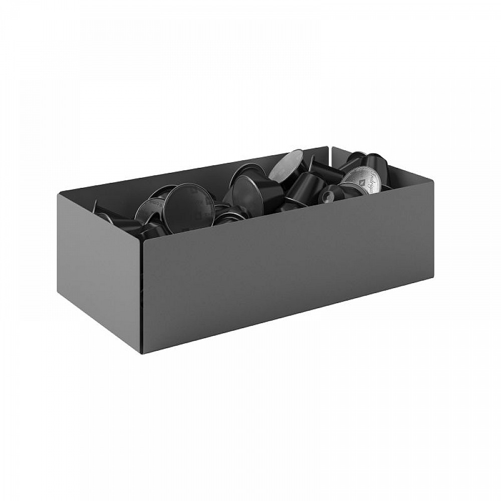 Θήκη για Κάψουλες - Matt Concrete Grey, Pam & Co, W25 x D13 x H7,5 (cm), 117-163 Θήκη για Κάψουλες - Matt Concrete Grey, Pam & Co, W25 x D13 x H7,5 (cm), 117-163