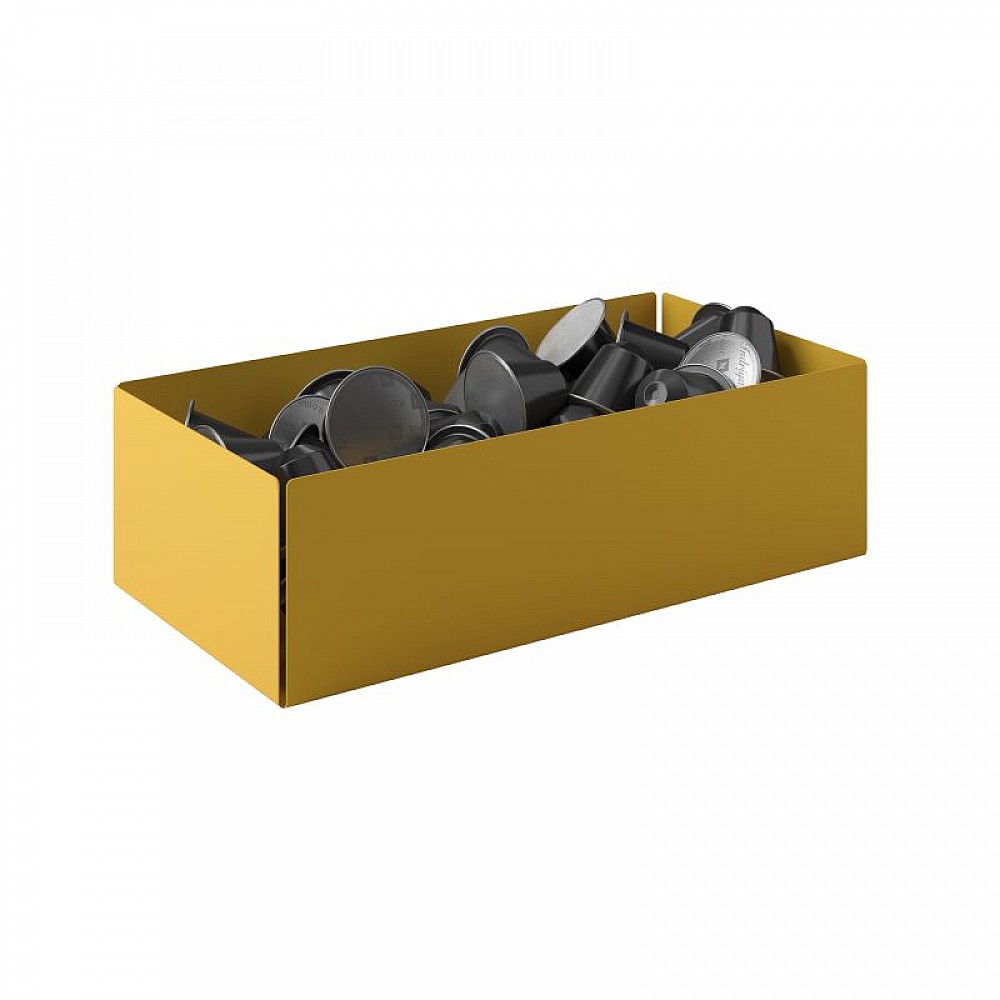 Θήκη για Κάψουλες - Matt Yellow, Pam & Co, W25 x D13 x H7,5 (cm), 117-603 Θήκη για Κάψουλες - Matt Yellow, Pam & Co, W25 x D13 x H7,5 (cm), 117-603