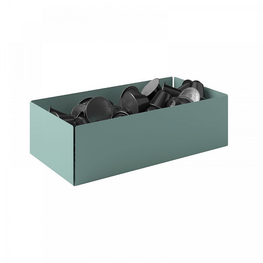 Θήκη για Κάψουλες - Matt Turquoise, Pam & Co, W25 x D13 x H7,5 (cm), 117-913 Θήκη για Κάψουλες - Matt Turquoise, Pam & Co, W25 x D13 x H7,5 (cm), 117-913