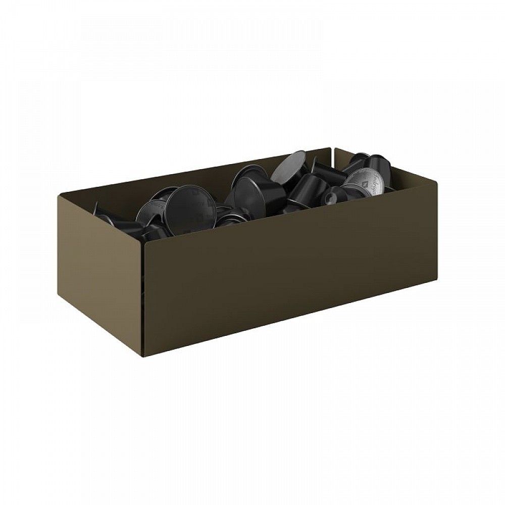 Θήκη για Κάψουλες - Matt Light Bronze, Pam & Co, W25 x D13 x H7,5 (cm), 117-963 Θήκη για Κάψουλες - Matt Light Bronze, Pam & Co, W25 x D13 x H7,5 (cm), 117-963