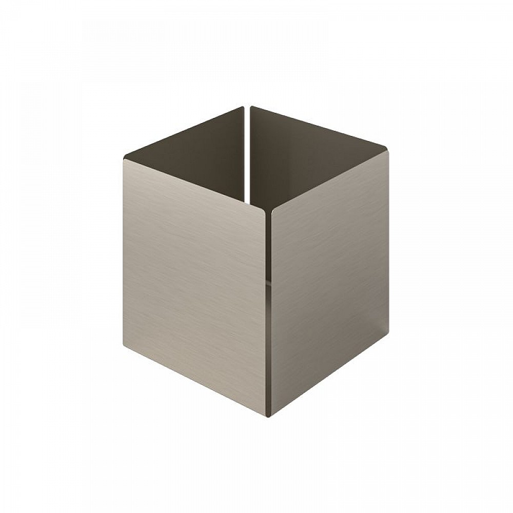 Θήκη Οργάνωσης Κύβος - Matt Inox, Pam & Co, W13 x D13 x H13 (cm), 118-011 Θήκη Οργάνωσης Κύβος - Matt Inox, Pam & Co, W13 x D13 x H13 (cm), 118-011