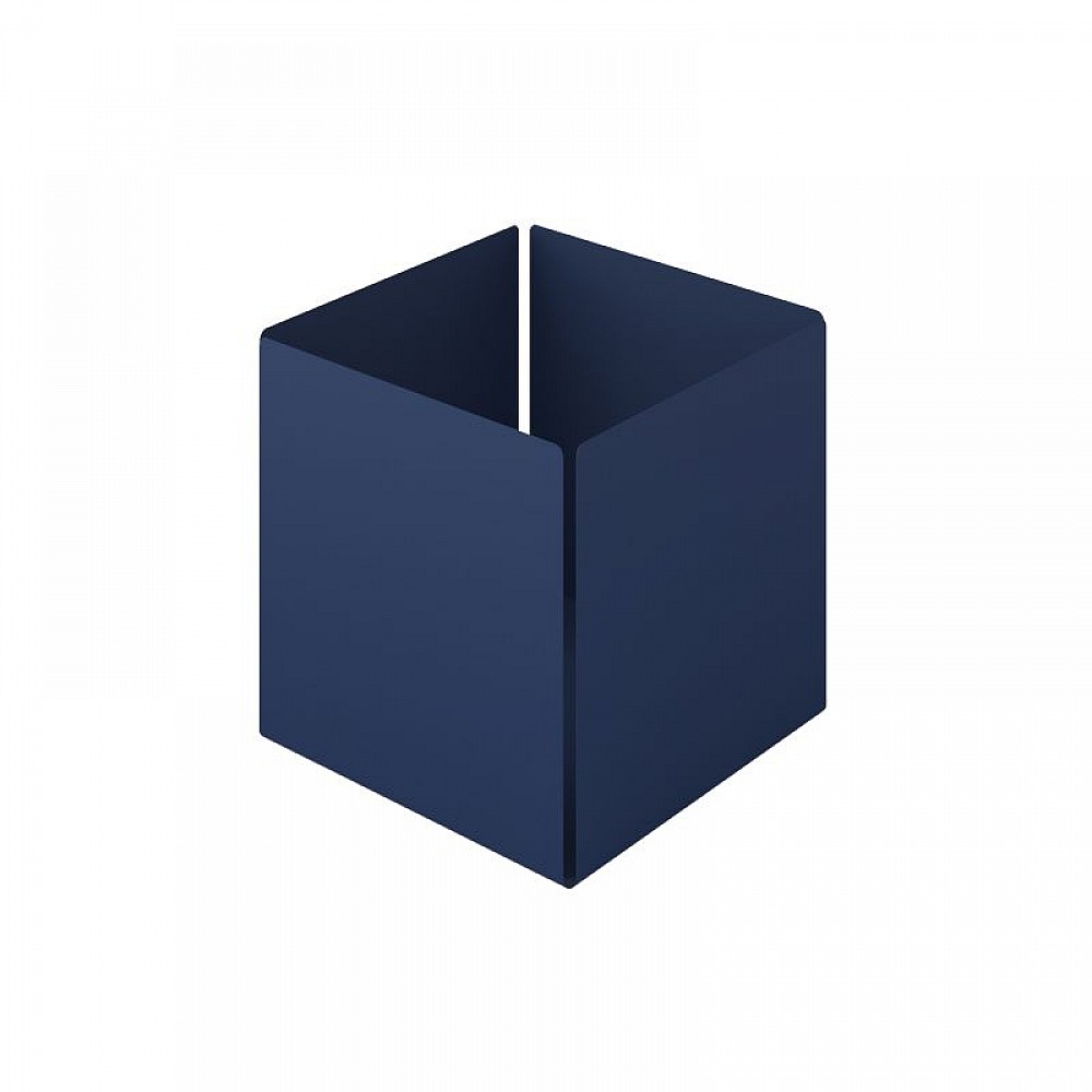 Θήκη Οργάνωσης Κύβος - Matt Navy Blue, Pam & Co, W13 x D13 x H13 (cm), 118-203 Θήκη Οργάνωσης Κύβος - Matt Navy Blue, Pam & Co, W13 x D13 x H13 (cm), 118-203