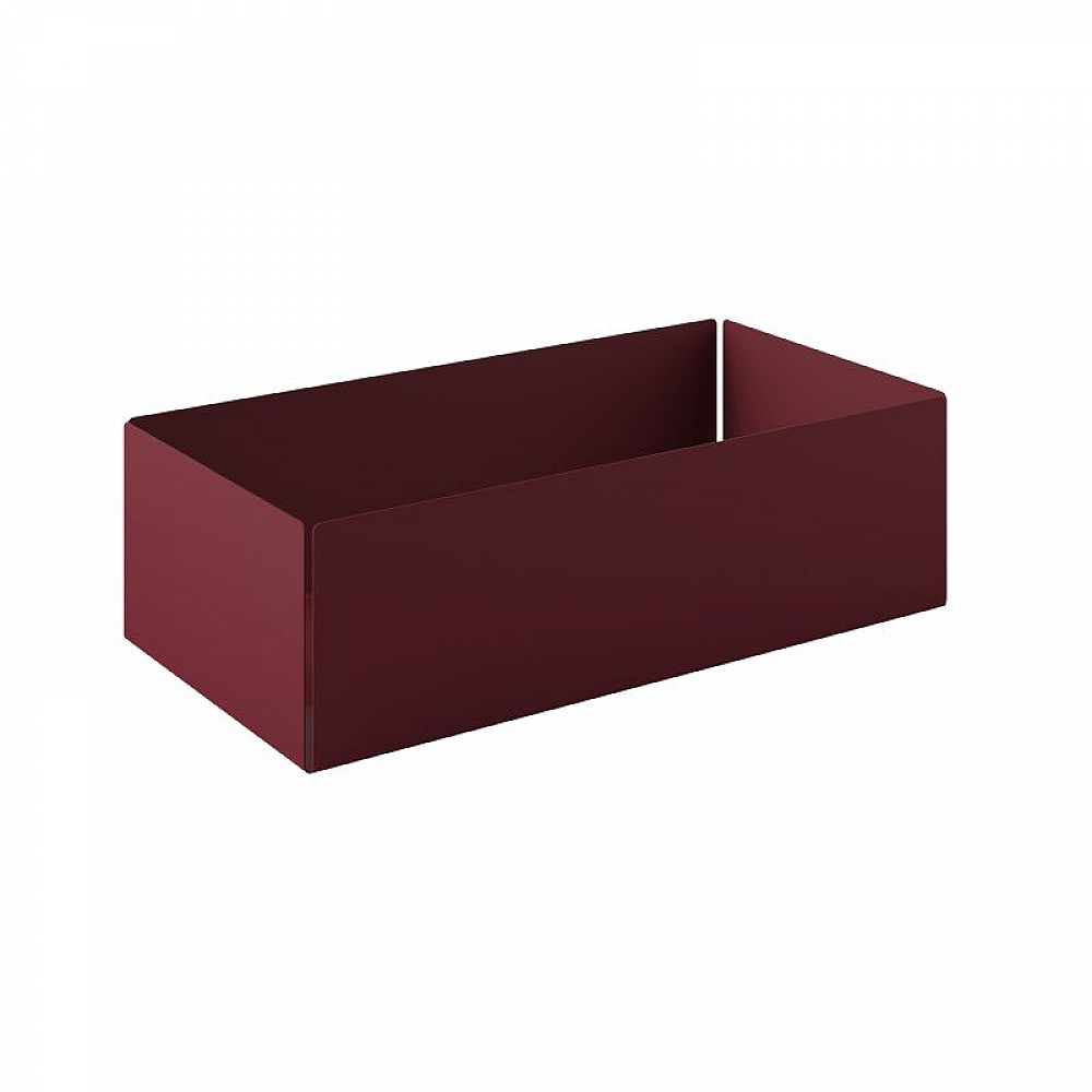 Θήκη Οργάνωσης - Matt Bordeaux, Pam & Co, W25 x D13 x H7,5 (cm), 119-153 Θήκη Οργάνωσης - Matt Bordeaux, Pam & Co, W25 x D13 x H7,5 (cm), 119-153
