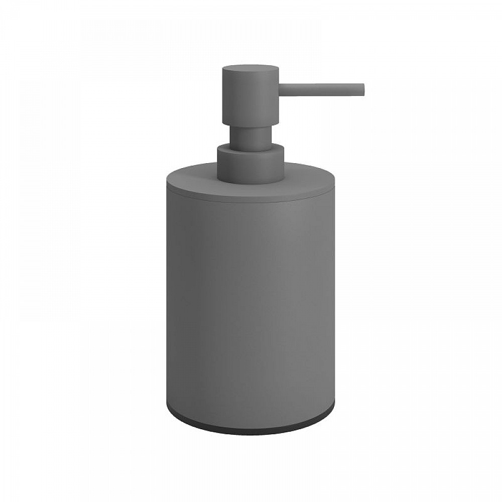 Dispenser (350ml) - Matt Concrete Grey, Pam & Co, Ø8 x H15 (cm), 90-163