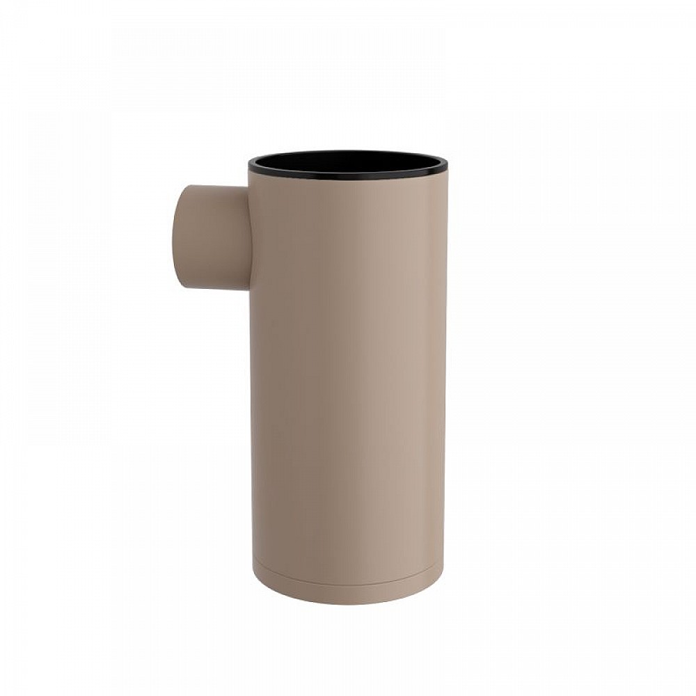 Επιτοίχια Ποτηροθήκη - Matt Beige, Pam & Co, Ø6 x H12 (cm), 86-103 Επιτοίχια Ποτηροθήκη - Matt Beige, Pam & Co, Ø6 x H12 (cm), 86-103