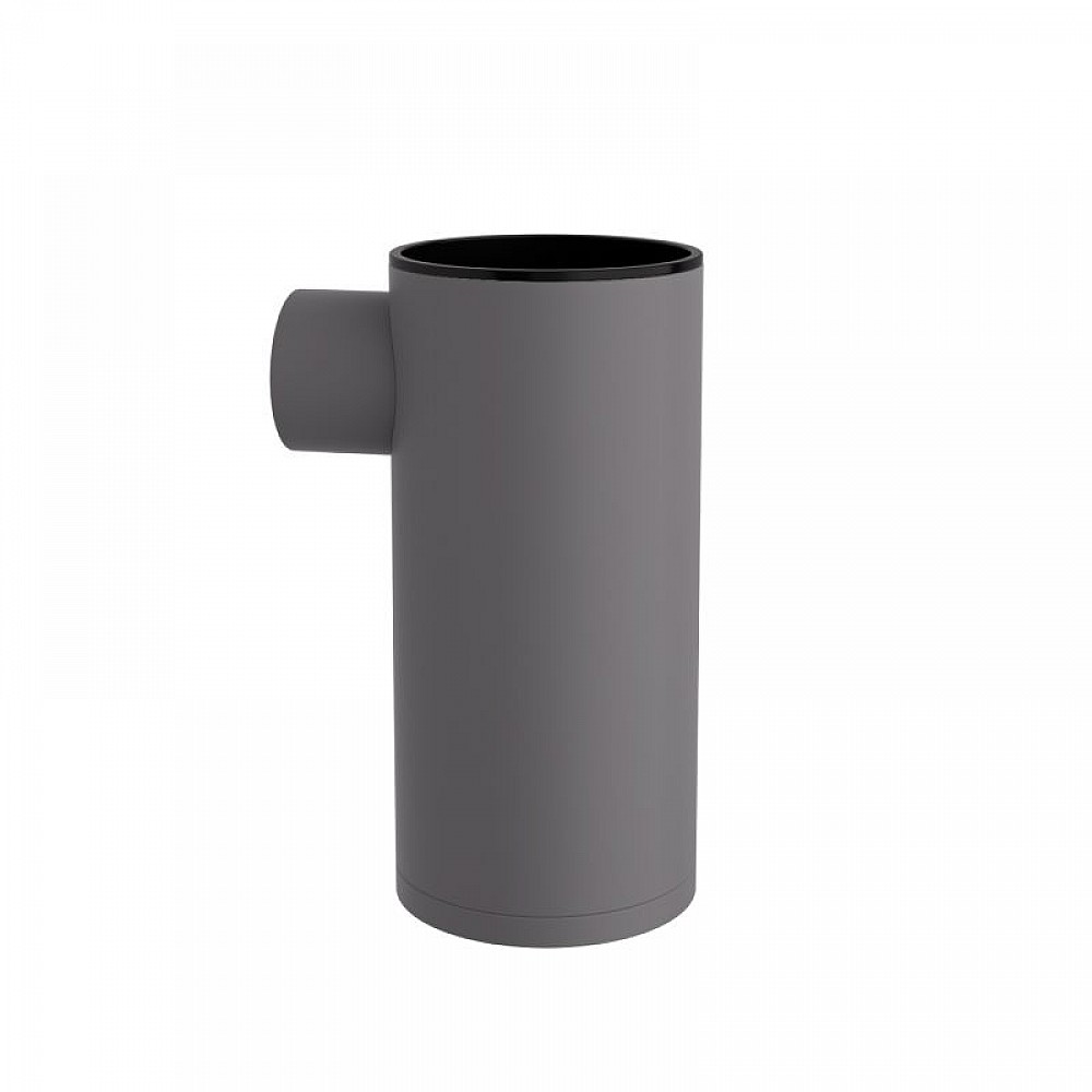 Επιτοίχια Ποτηροθήκη - Matt Concrete Grey, Pam & Co, Ø6 x H12 (cm), 86-163 Επιτοίχια Ποτηροθήκη - Matt Concrete Grey, Pam & Co, Ø6 x H12 (cm), 86-163