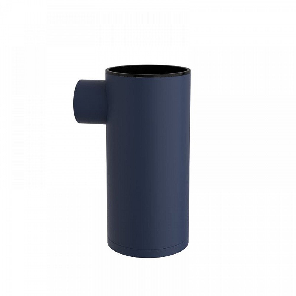 Επιτοίχια Ποτηροθήκη - Matt Navy Blue, Pam & Co, Ø6 x H12 (cm), 86-203 Επιτοίχια Ποτηροθήκη - Matt Navy Blue, Pam & Co, Ø6 x H12 (cm), 86-203