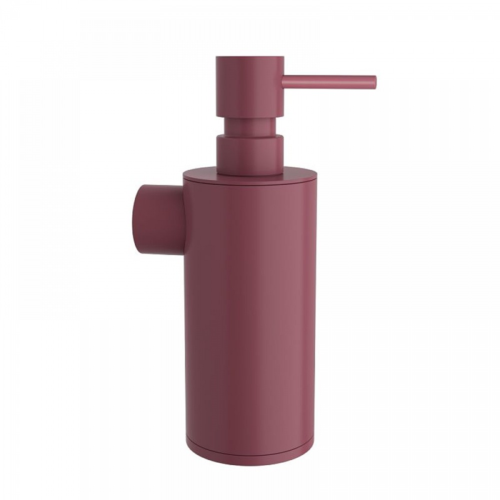 Επιτοίχιο Dispenser (350ml) - Matt Bordeaux, Pam & Co, Ø6 x H19 (cm), 87-153 Επιτοίχιο Dispenser (350ml) - Matt Bordeaux, Pam & Co, Ø6 x H19 (cm), 87-153