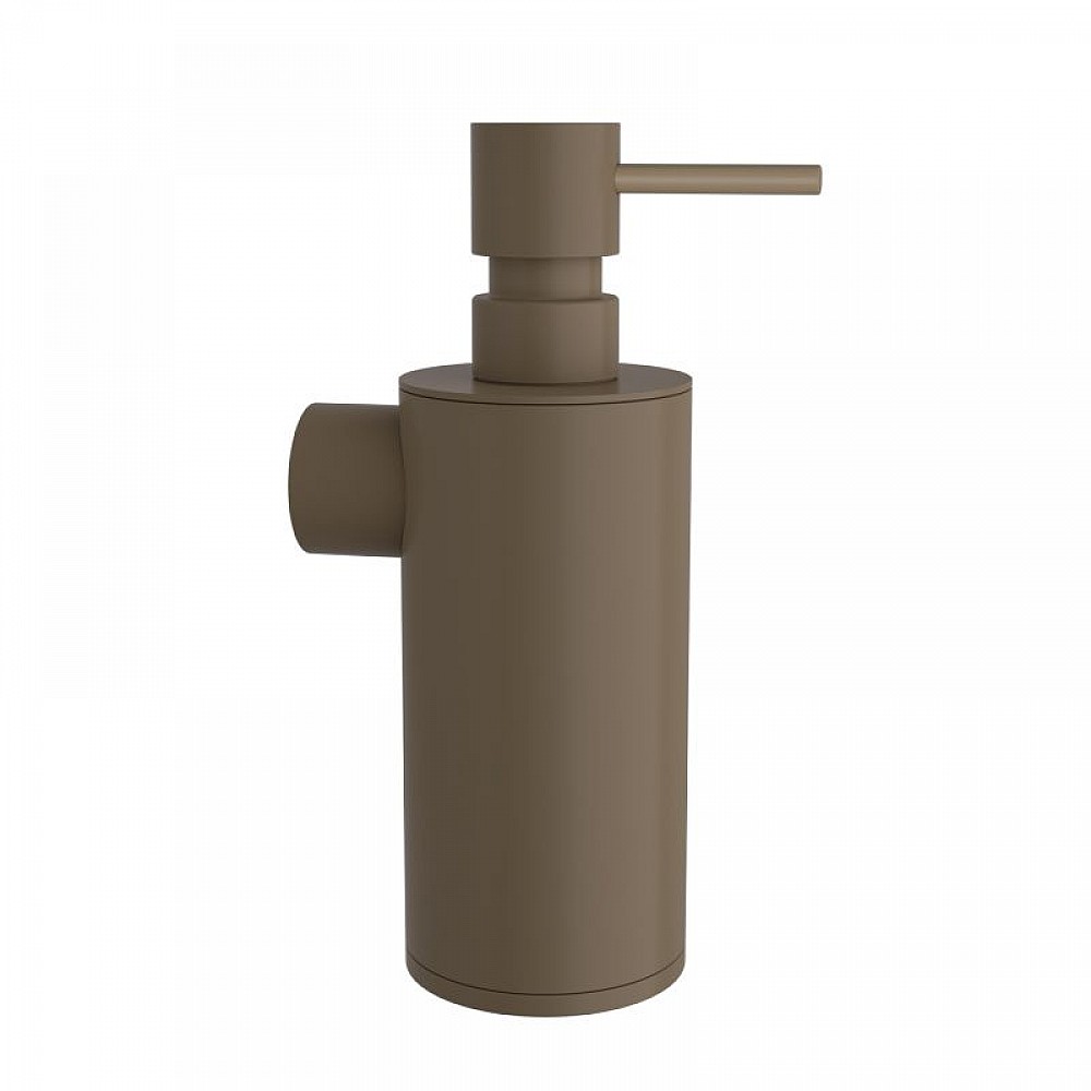 Επιτοίχιο Dispenser (350ml) - Matt Light Bronze, Pam & Co, Ø6 x H19 (cm), 87-963 Επιτοίχιο Dispenser (350ml) - Matt Light Bronze, Pam & Co, Ø6 x H19 (cm), 87-963
