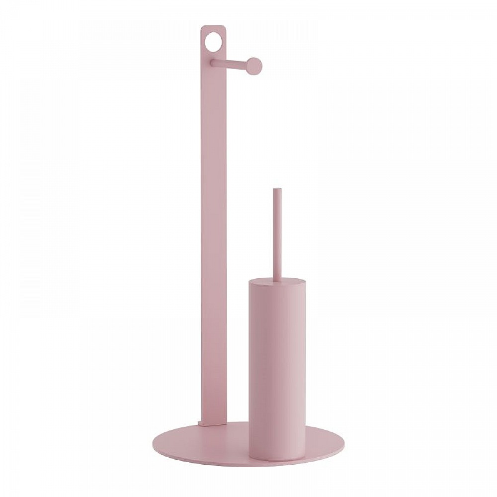 Καλόγερος Πιγκάλ / Χαρτοθήκη - Matt Pink, Pam & Co, Ø28 x H60 (cm), 4-400-303 Καλόγερος Πιγκάλ / Χαρτοθήκη - Matt Pink, Pam & Co, Ø28 x H60 (cm), 4-400-303