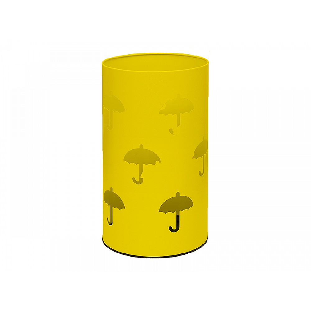 Ομπρελοθήκη - Κίτρινο Ματ, Matt Yellow, Pam & Co, Ø25xH44(cm), 21-603