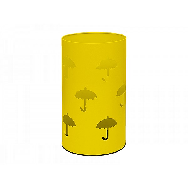 Ομπρελοθήκη - Κίτρινο Ματ, Matt Yellow, Pam & Co, Ø25xH44(cm), 21-603