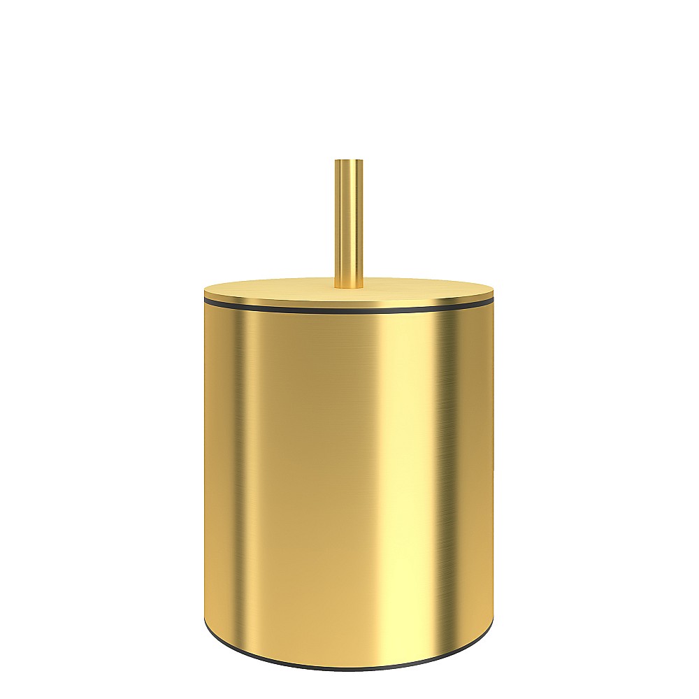 Χαρτοδοχείο 5 Lit - Brushed Brass, Pam & Co, Ø20 x H35 (cm), 139-023