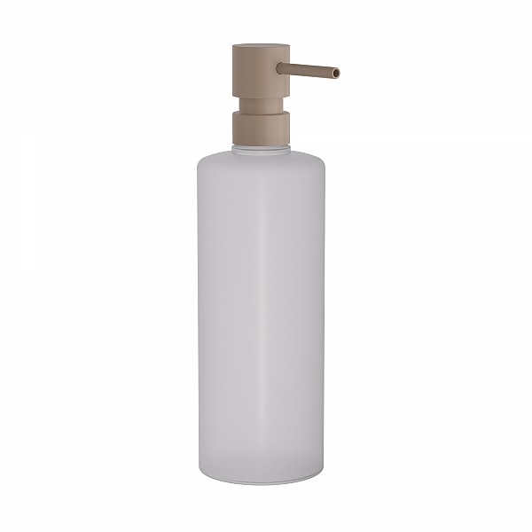 Επαγγελματικό Dispenser, 650ml - Matt Beige, Pam & Co, Ø7 x H25 (cm), 100-103