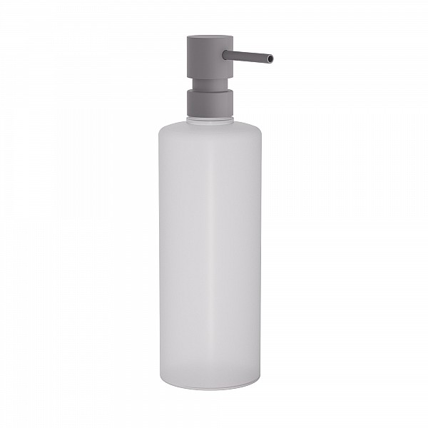 Επαγγελματικό Dispenser, 650ml - Matt Concrete Grey, Pam & Co, Ø7 x H25 (cm), 100-163