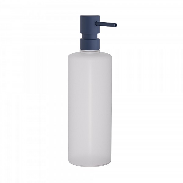 Επαγγελματικό Dispenser, 650ml - Matt Navy Blue, Pam & Co, Ø7 x H25 (cm), 100-203