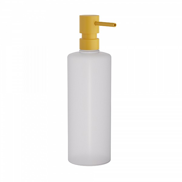 Επαγγελματικό Dispenser, 650ml - Matt Yellow, Pam & Co, Ø7 x H25 (cm), 100-603