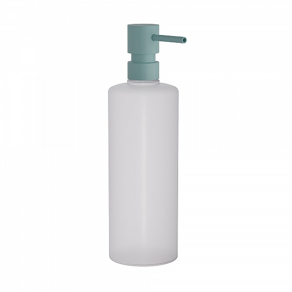 Επαγγελματικό Dispenser, 650ml - Matt Turquoise, Pam & Co, Ø7 x H25 (cm), 100-913