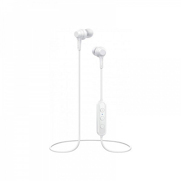 Ασύρματα Ακουστικά Bluetooth Χρώματος Λευκό Earphones Pioneer C4 SE-C4BT-W
