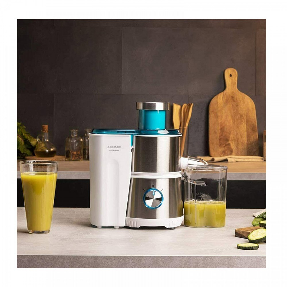 Αποχυμωτής Cecotec Juice & Fresh 400 W Titan Χρώματος Λευκό CEC-04154