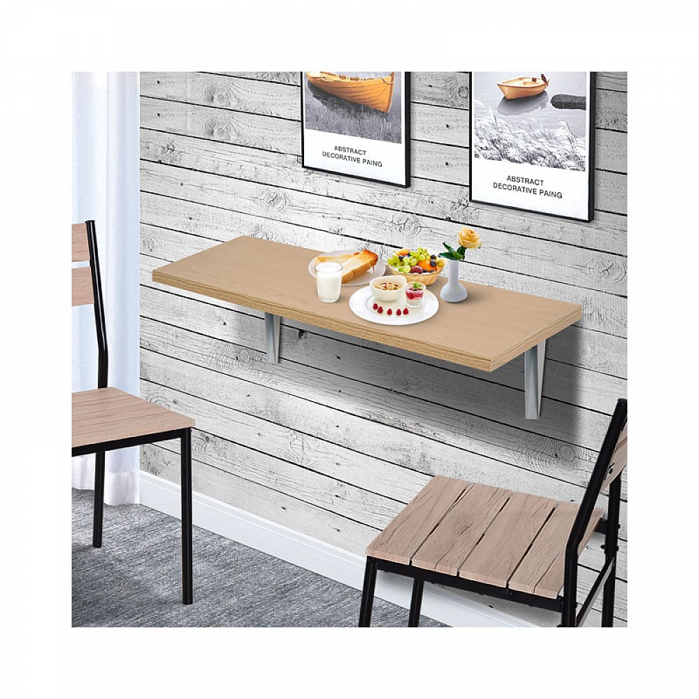 Ξύλινο Πτυσσόμενο Επιτοίχιο Τραπέζι 60 x 40 x 20 cm HOMCOM 833-179 Ξύλινο Πτυσσόμενο Επιτοίχιο Τραπέζι 60 x 40 x 20 cm HOMCOM 833-179