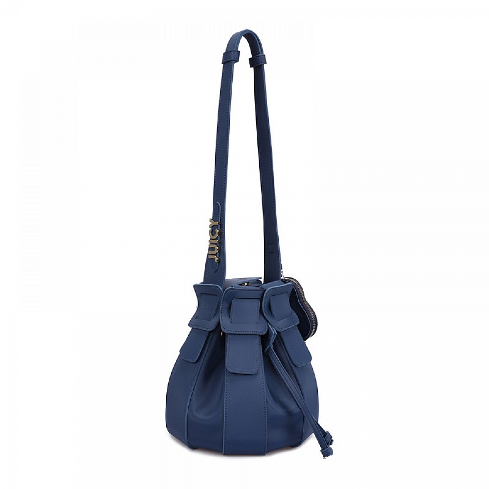 Γυναικεία Τσάντα Ώμου Χρώματος Navy Juicy Couture 257 673JCT1131