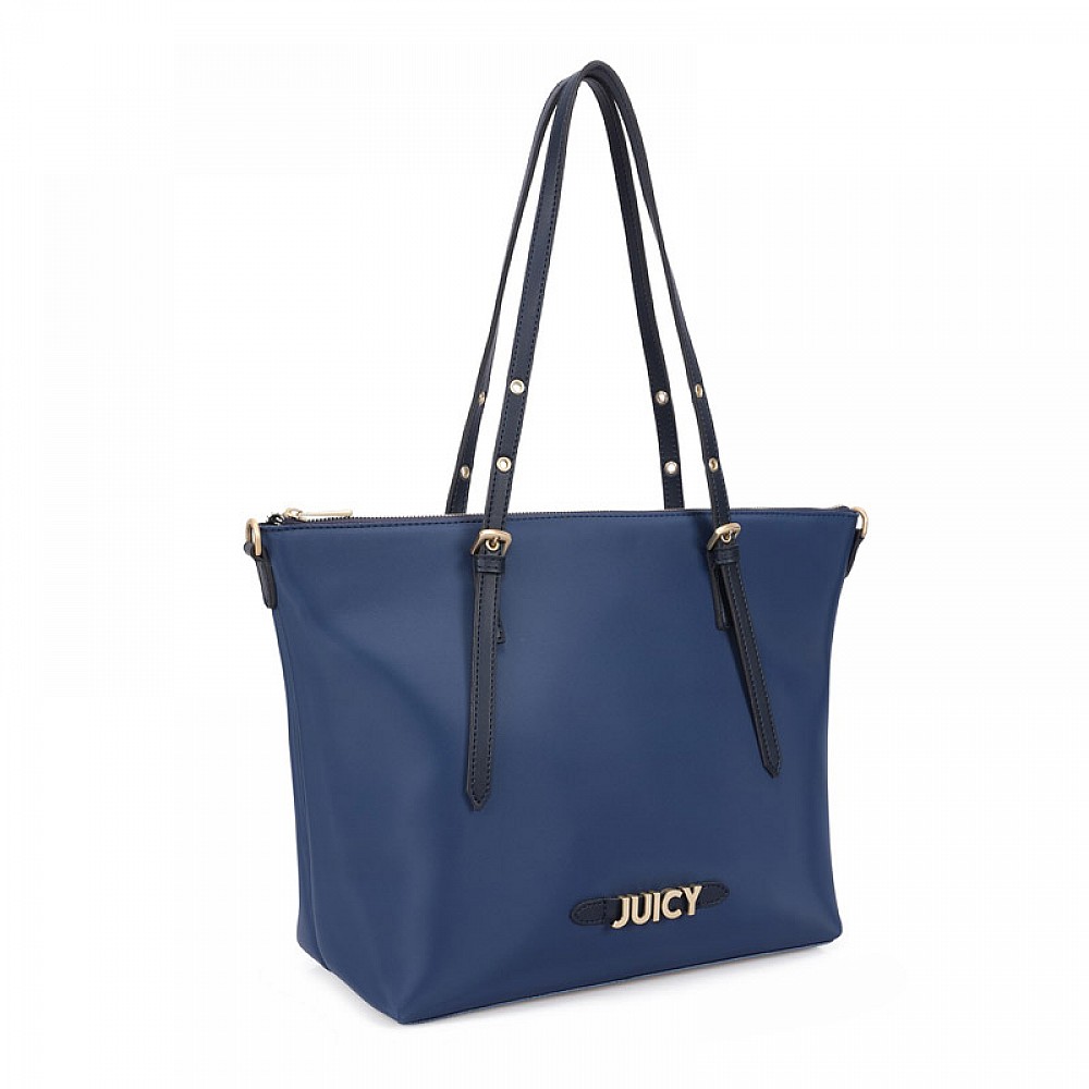 Γυναικεία Τσάντα Χειρός Χρώματος Navy Juicy Couture 349 673JCT1240