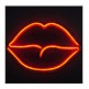 Διακοσμητικό Φωτιστικό Neon Mouth 43 x 2 x 28 cm Home Deco Factory LA10426