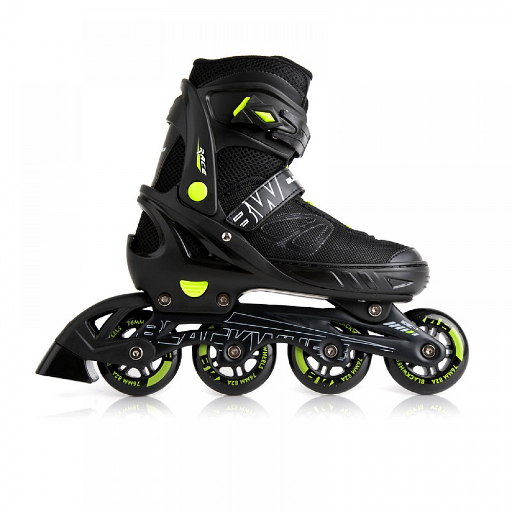 Αυξομειούμενα Inline Rollers Χρώματος Πράσινο Sonic Blackwheels 5945756