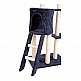 Δέντρο Γάτας - Ονυχοδρόμιο 39.5 x 54.5 x 138.5 cm ModernHome DRAPAK01-Grey Δέντρο Γάτας - Ονυχοδρόμιο 39.5 x 54.5 x 138.5 cm ModernHome DRAPAK01-Grey