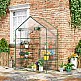 Outsunny Garden Greenhouse σε Αδιάβροχο και Anti UV PE με εξαρτήματα τοποθέτησης, 142x73x195cm - Πράσινο Outsunny Garden Greenhouse σε Αδιάβροχο και Anti UV PE με εξαρτήματα τοποθέτησης, 142x73x195cm - Πράσινο