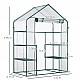 Outsunny Garden Greenhouse σε Αδιάβροχο και Anti UV PE με εξαρτήματα τοποθέτησης, 142x73x195cm - Πράσινο Outsunny Garden Greenhouse σε Αδιάβροχο και Anti UV PE με εξαρτήματα τοποθέτησης, 142x73x195cm - Πράσινο