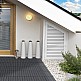 Outsunny Garden Tiles Interlocking Σετ 11 πλακάκια πλακοστρώσεων κήπου εξωτερικού χώρου, γκρι, 30x30x2,2cm