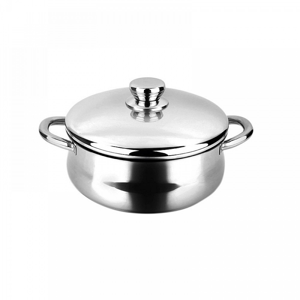 Κατσαρόλα από Ανοξείδωτο Ατσάλι 18/10 4.5 Lt 24 cm Fagor Silverinox 81PXFGCCSI4