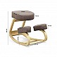 Ξύλινη Γονατιστή Καρέκλα 50 x 27 x 39 cm Χρώματος Καφέ Hoppline HOP1001454-2