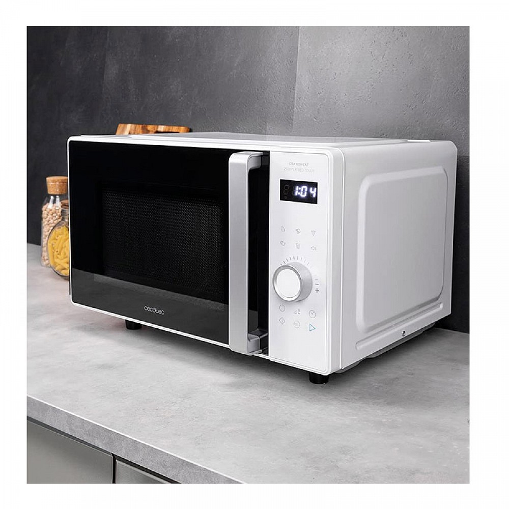 Φούρνος Μικροκυμάτων 25 Lt 800 W Cecotec GrandHeat 2500 Flatbed Touch White CEC-01675