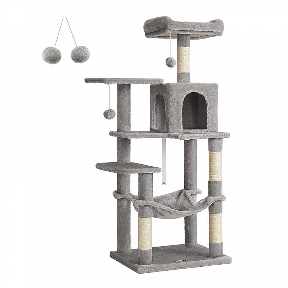 Δέντρο Γάτας - Ονυχοδρόμιο 55 x 45 x 143 cm Feandrea PCT161W01 Δέντρο Γάτας - Ονυχοδρόμιο 55 x 45 x 143 cm Feandrea PCT161W01