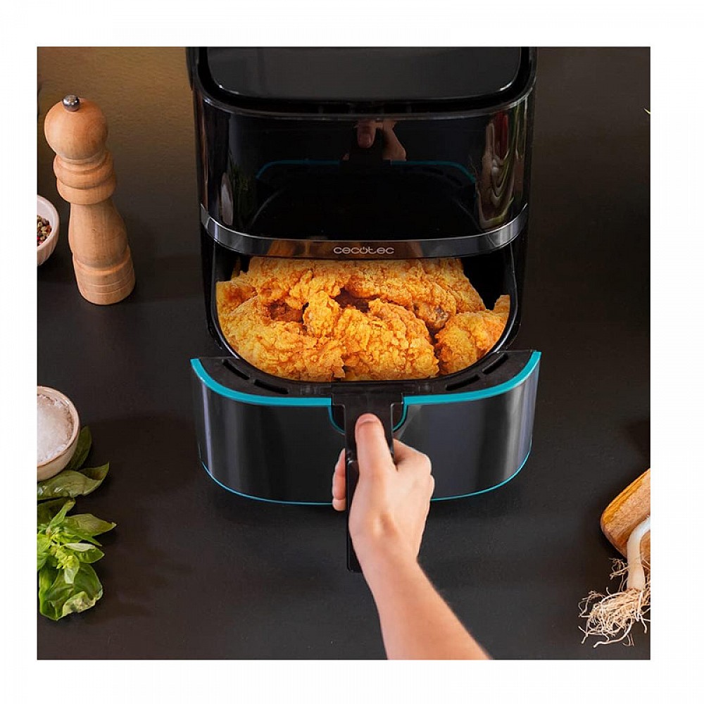 Ψηφιακή Φριτέζα Αέρος 5.5 Lt 1700 W Cecofry Full InoxBlack 5500 Pro Cecotec CEC-03318 Ψηφιακή Φριτέζα Αέρος 5.5 Lt 1700 W Cecofry Full InoxBlack 5500 Pro Cecotec CEC-03318