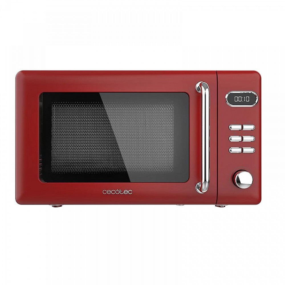 Φούρνος Μικροκυμάτων με Γκριλ 20 Lt 700 W Cecotec ProClean 5110 Retro Red CEC-01715